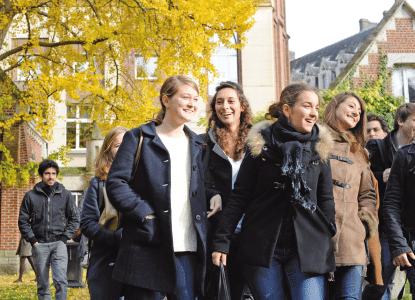 étudiants la catho