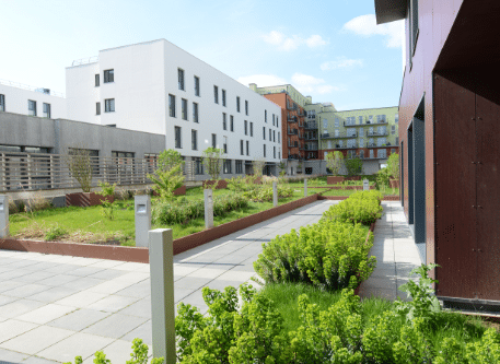 Projet d'innovation sociale porté par l'Université catholique de Lille : le quartier Humanicité