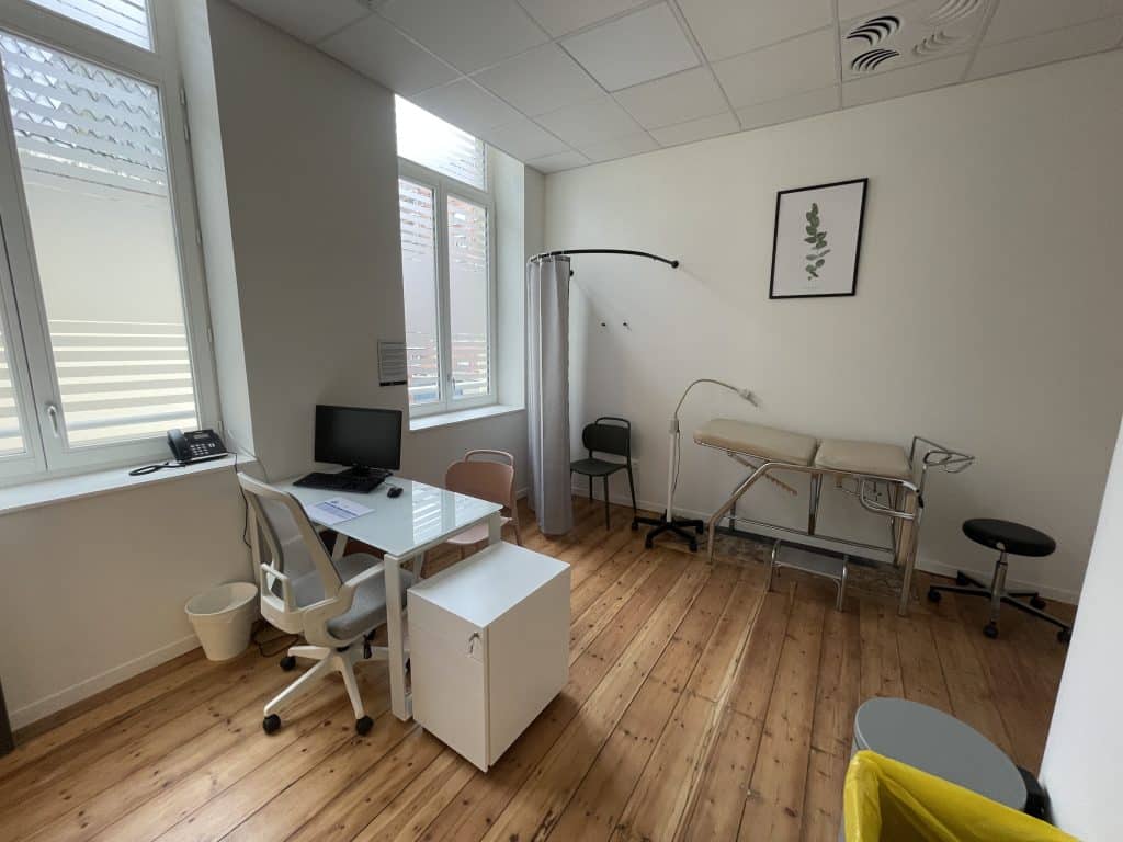 Retour appel à dons IFI 2021. Salle rénovée d'auscultation au CPSU