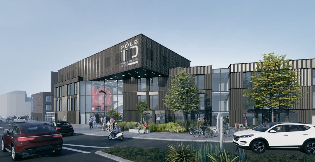 Nouveau campus pole 3D roubaix/ tourcoing
